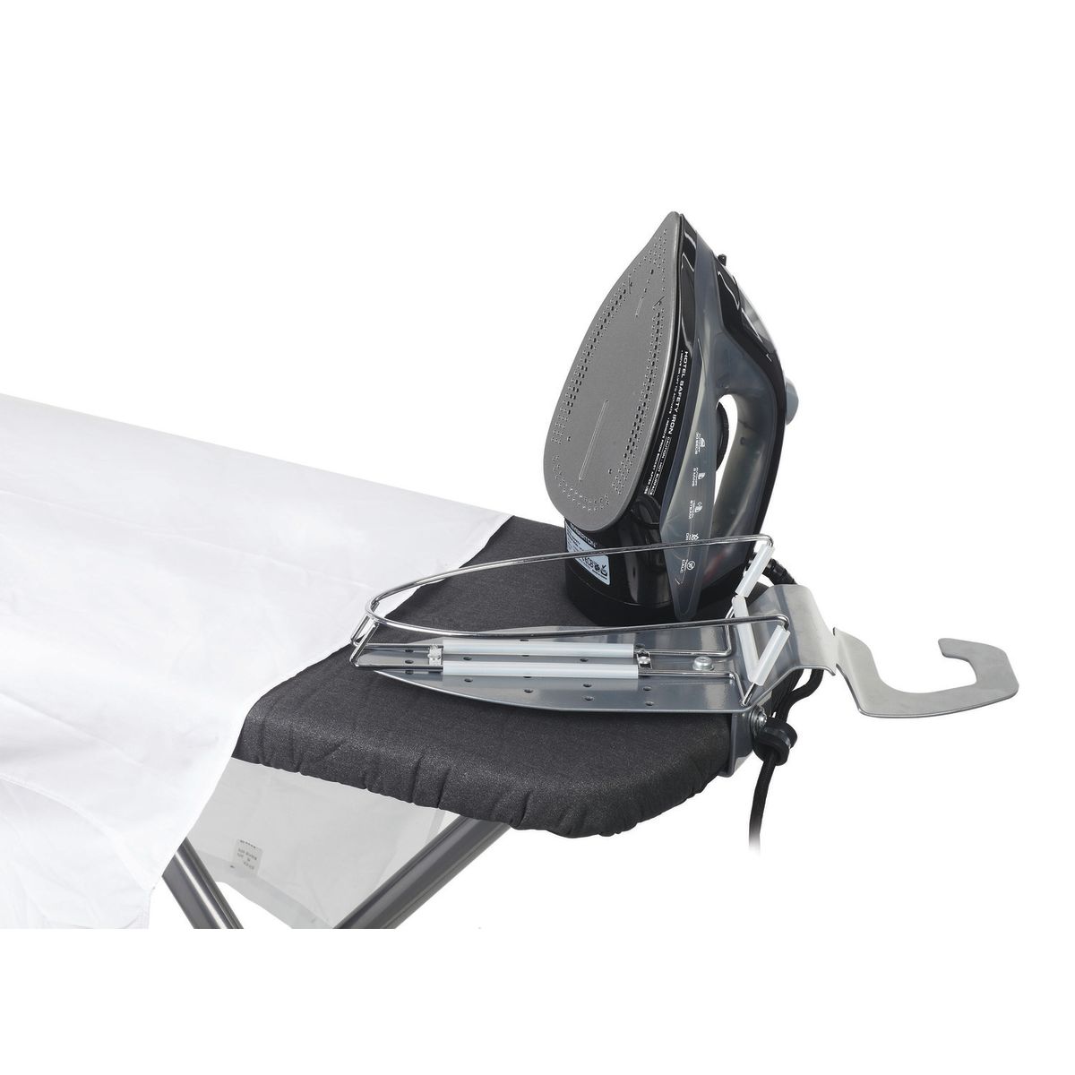 Emberton Schwenken Eisenholster 40.5x14x14.5 cm (LxBxH); silber; 6 Stück / Pack