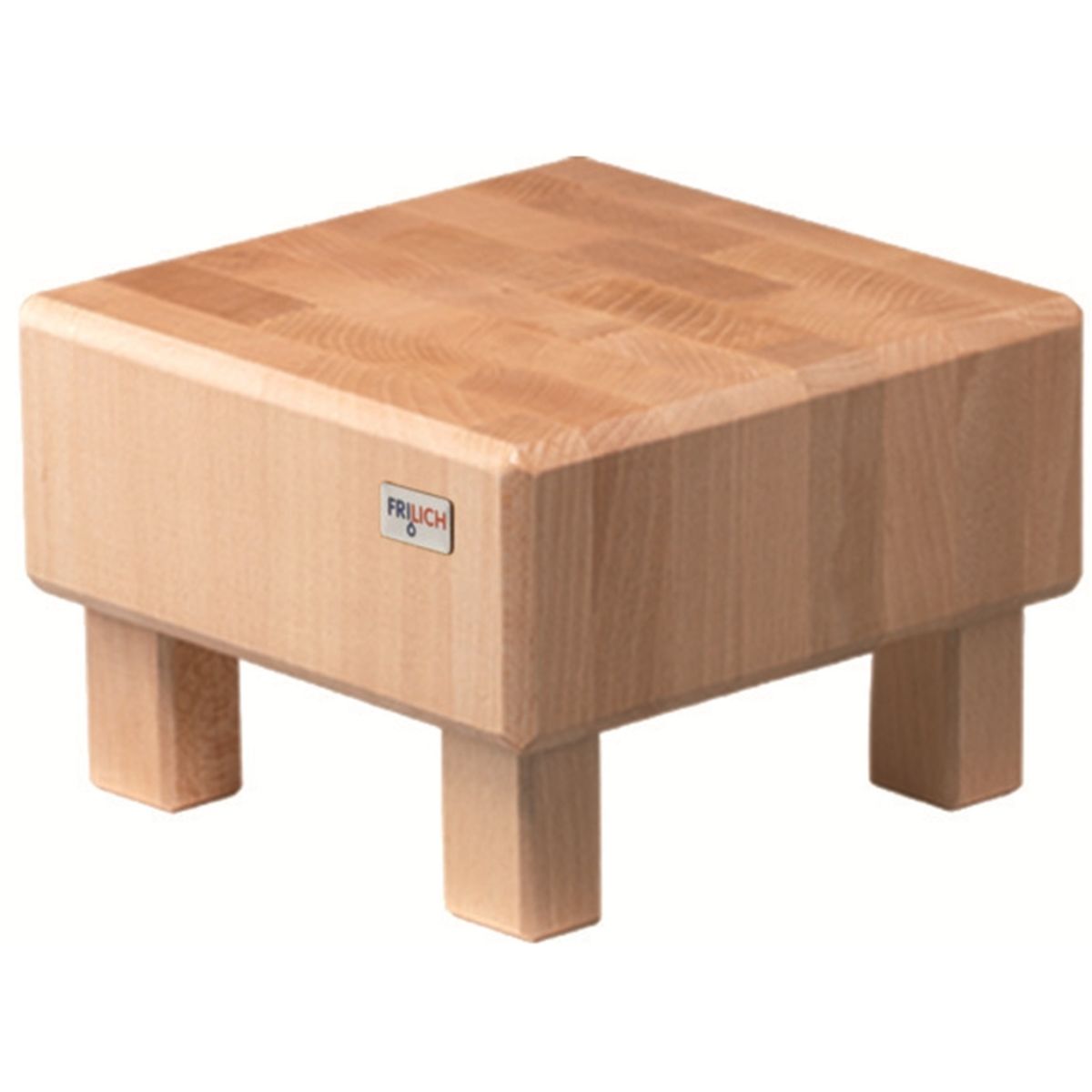 Frilich Butcher Block PURE NATURE 'S-Cube' 22x16.5x22 cm (BxHxT); braun