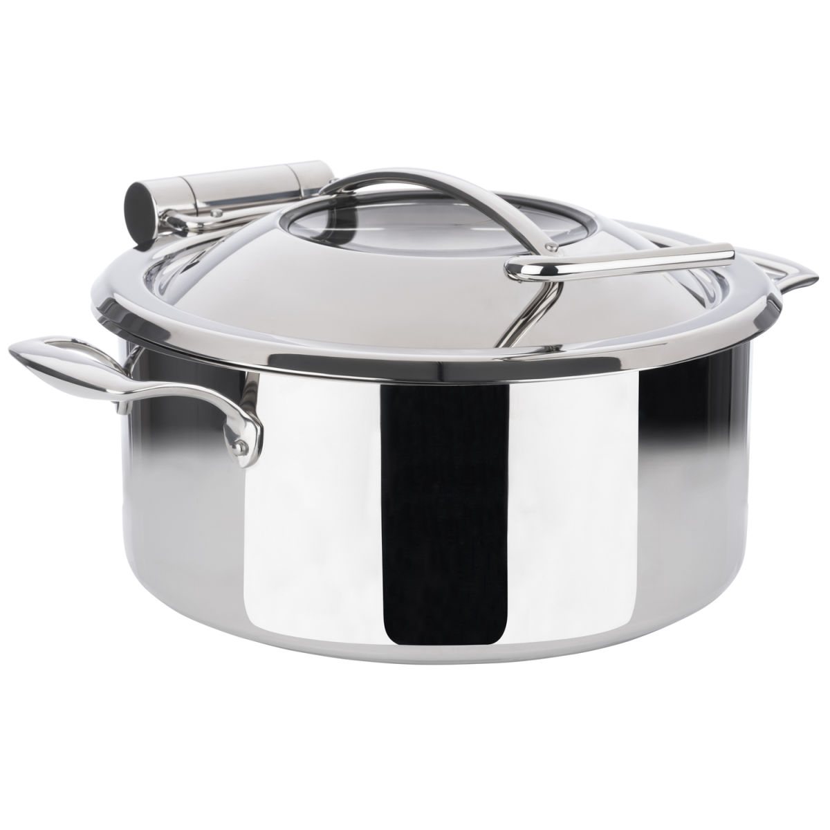 APS Chafing Dish 4-teilig 4 l, 17.5x30.5 cm (HxØ); silber; rechteckig