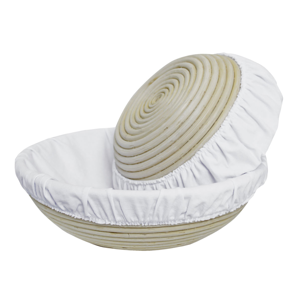 Schneider Gärtücher für runde Gärkörbe 19 cm (B); weiß