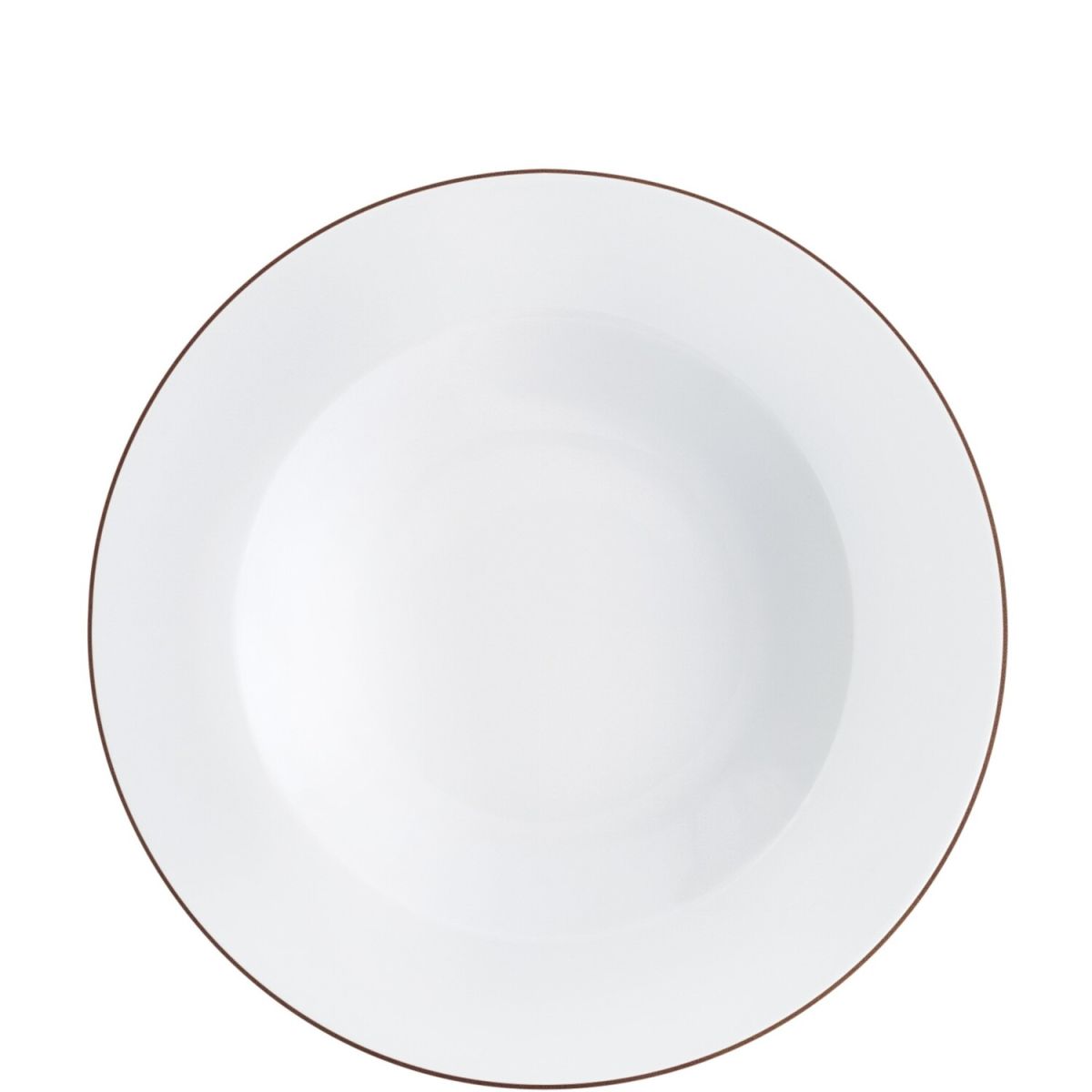 Kahla Suppenteller Pronto Line 310 ml, 22.1x3.8 cm (ØxH); cocabraun; rund; 6 Stück / Pack