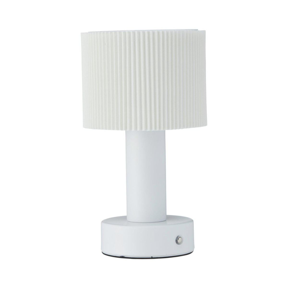 PR Home Tiara Tischlampe 24x13x24 cm (LxBxH); weiß