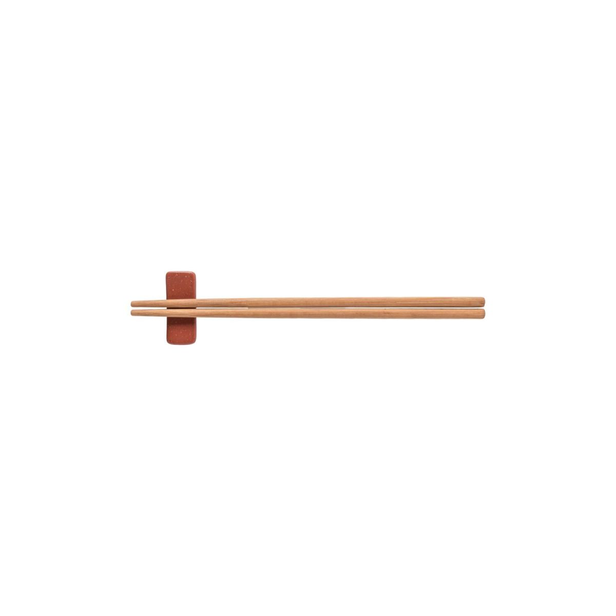 Costa Nova HashiHalter 5 Pacifica 5x2x1.1 cm (LxBxH); rot; 42 Stück / Pack