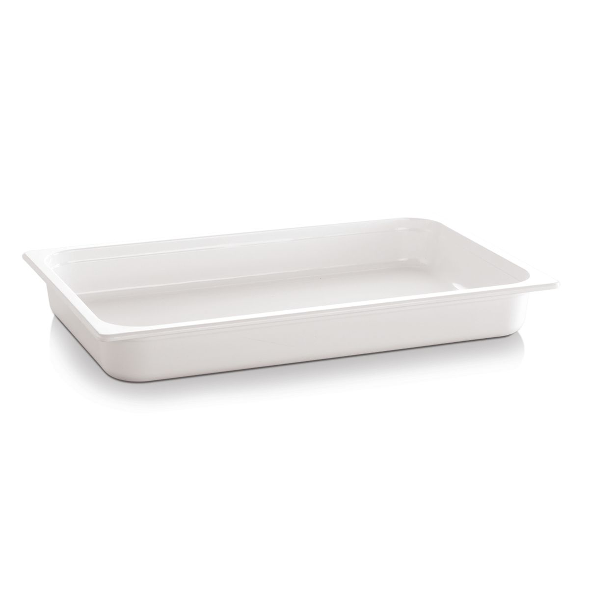 APS GN 1/2 Behälter ECO LINE, Melamin GN 1/2, 3.4 l, 32.5x26.5x6.5 cm (LxBxT); weiß