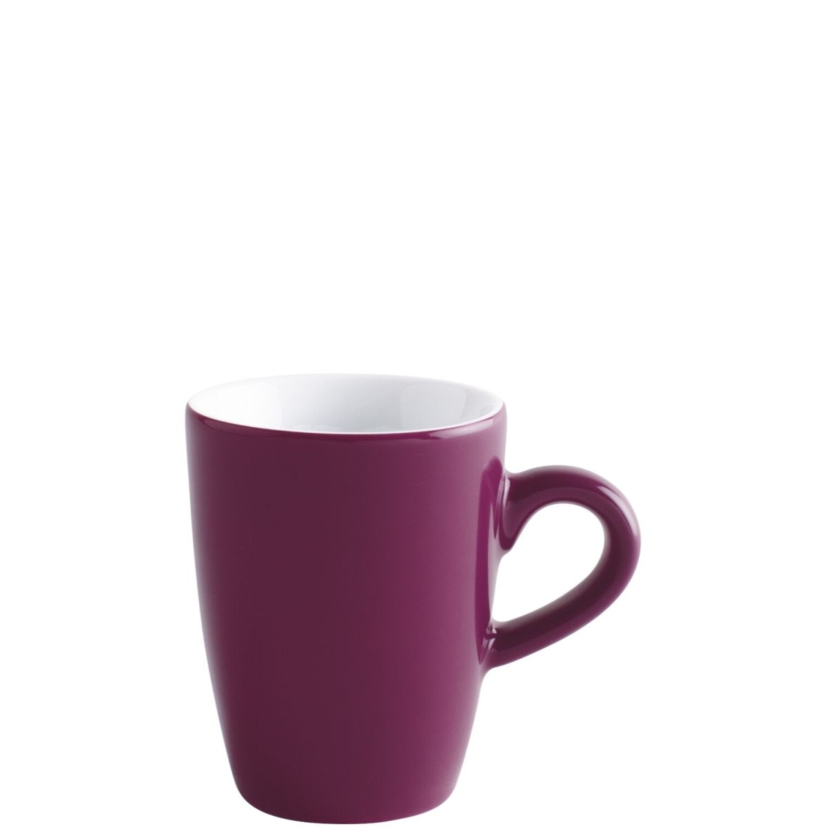 Kahla Espresso-Obertasse Pronto Colore hoch 80 ml, 5.5x7 cm (ØxH); brombeer; rund; 6 Stück / Pack