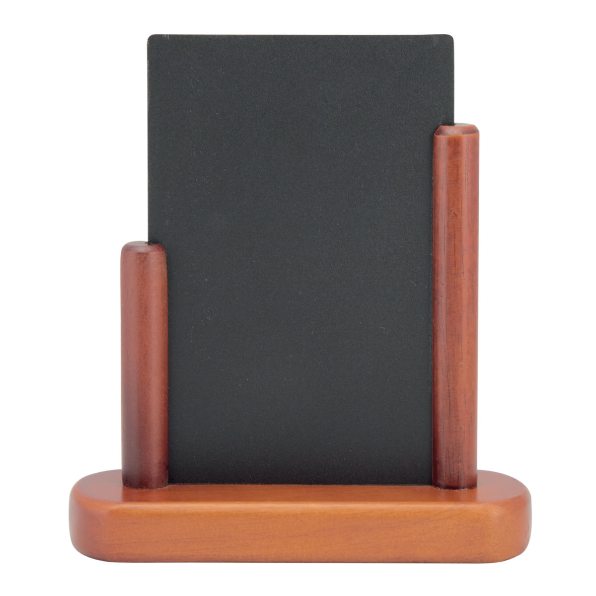 Lavagna da tavolo Elegant A6 - Legno finitura mogano laccato Securit; 15x17.5 cm (LxH); marrone