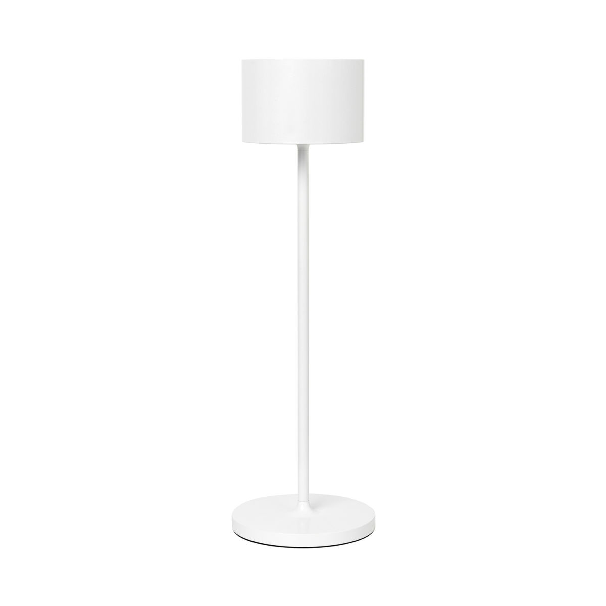 blomus Mobile LED-Tischleuchte -FAROL- 11x11x11x33 cm (LxBxØxH); weiß