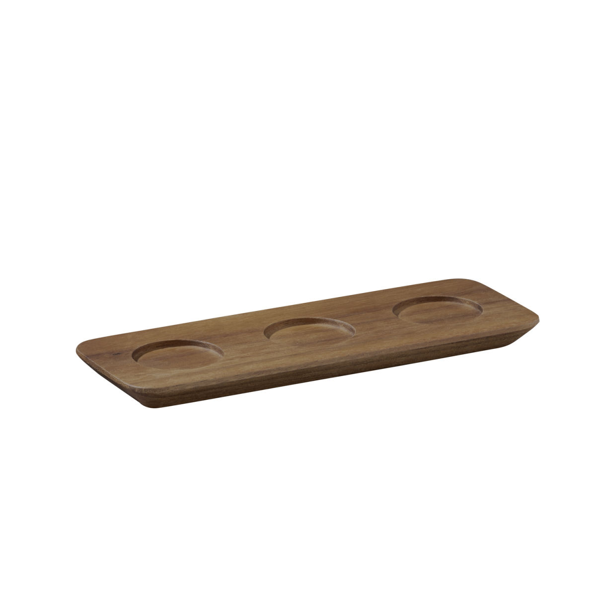 APS Servierbrett NARROW, Akazienholz 22x8x1.5 cm (LxBxH); braun; rechteckig