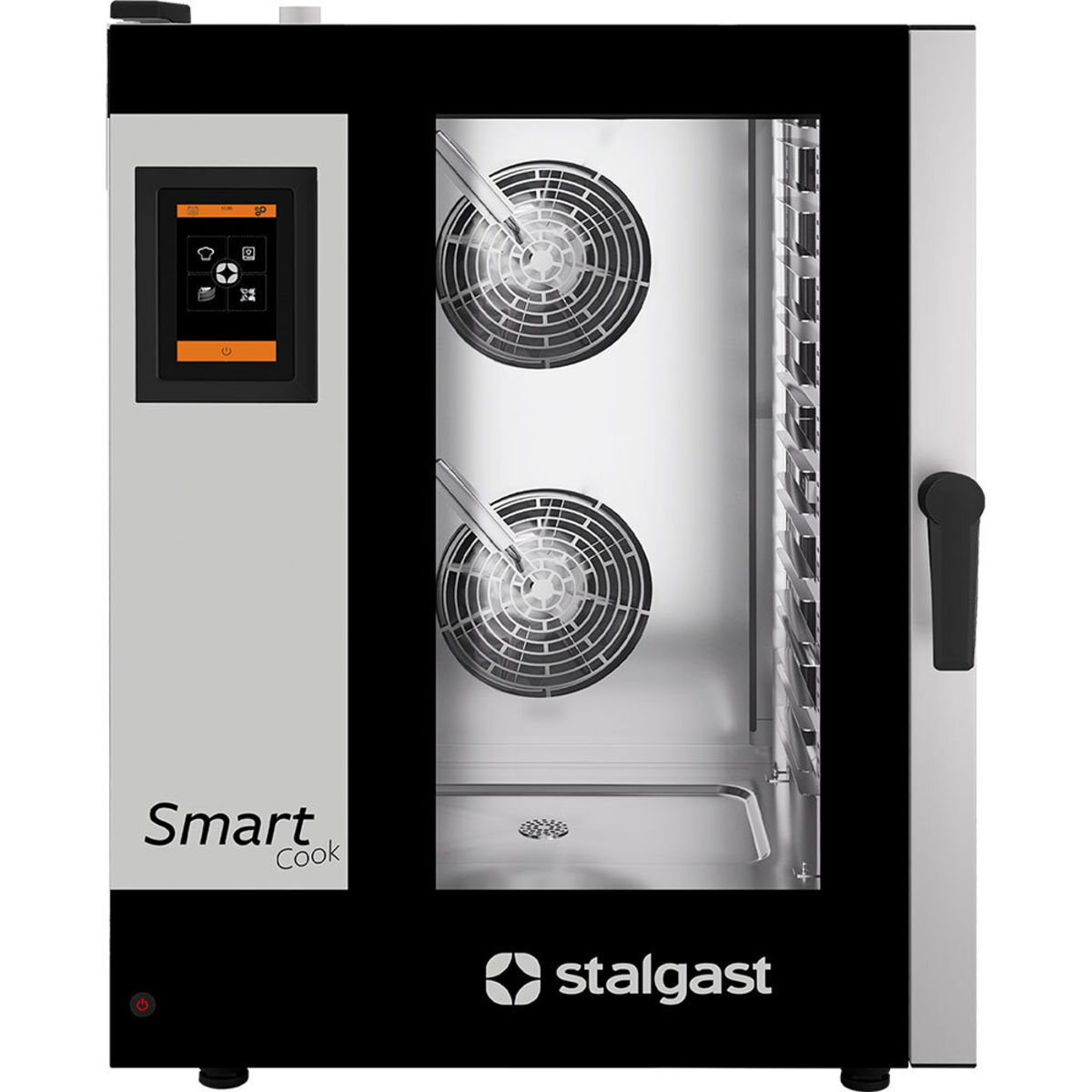 Stalgast Kombidämpfer SmartCook, Touchscreen, 11x GN1/1 79x110 cm (BxH); schwarz/silber