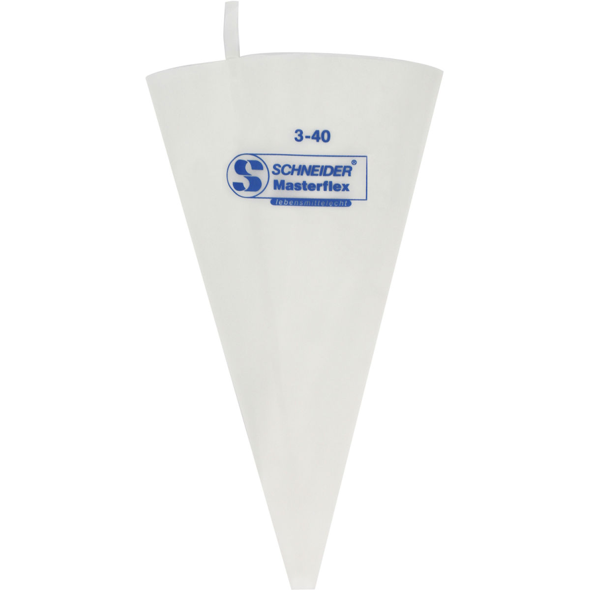 Schneider Spritzbeutel 40 cm (L); weiß