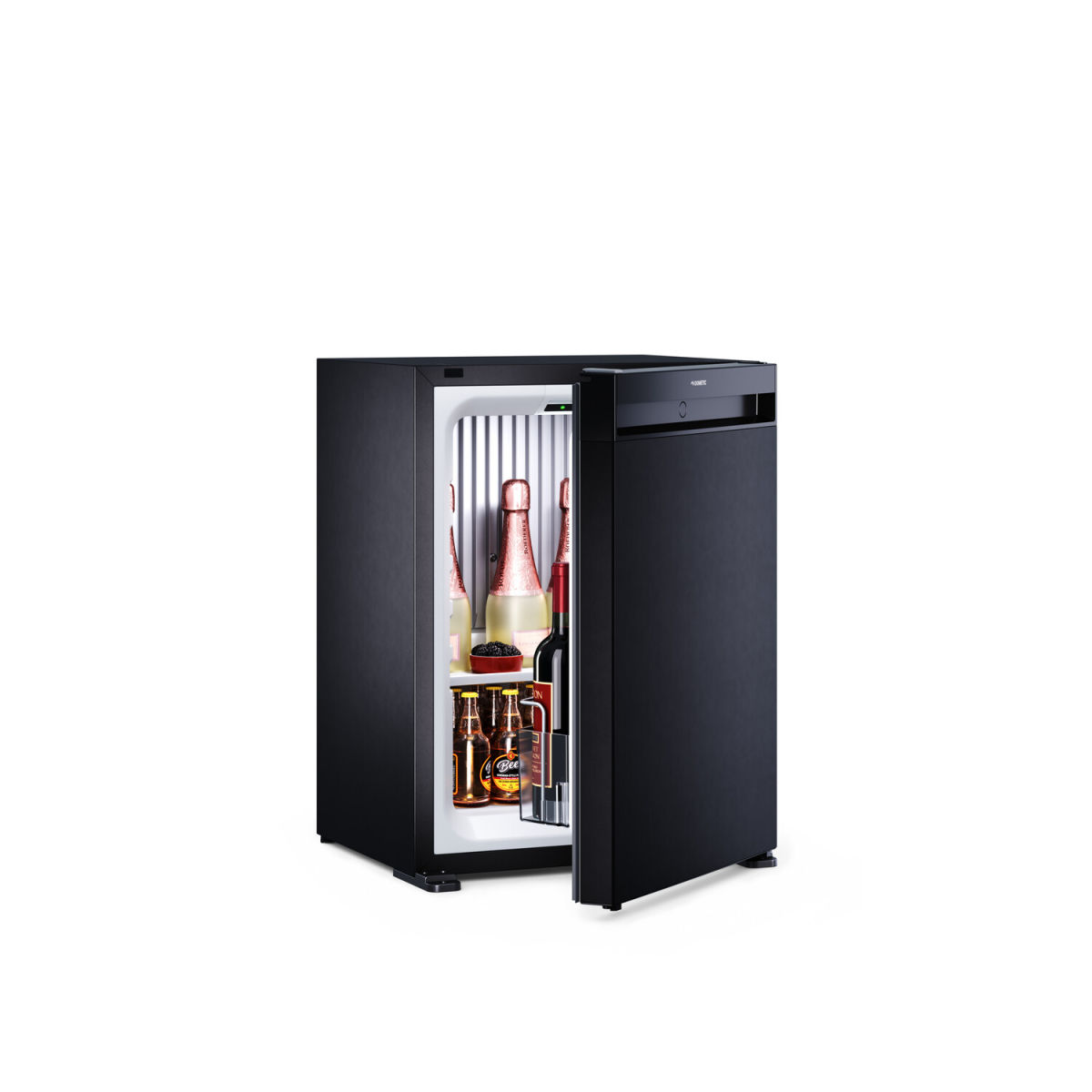 Dometic Hotelminibar HiPro Alpha N30S Rechtsanschlag; 38.4x52x41.5 cm (BxHxT); schwarz
