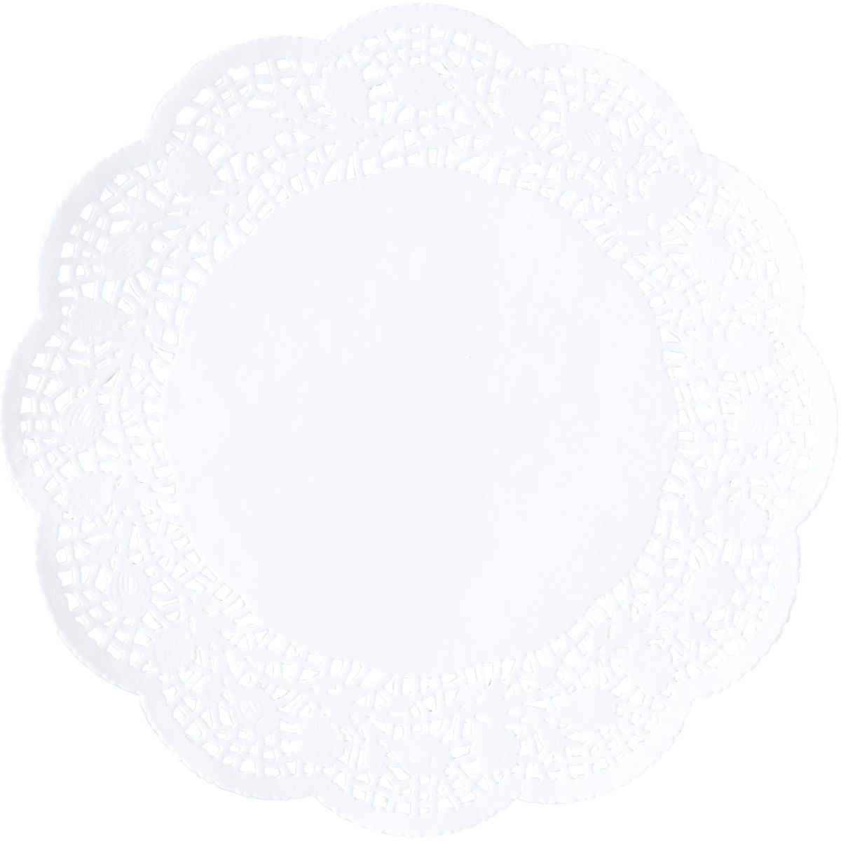 Schneider Tortenspitzen 30 cm (Ø); weiß; 100 Stück / Pack