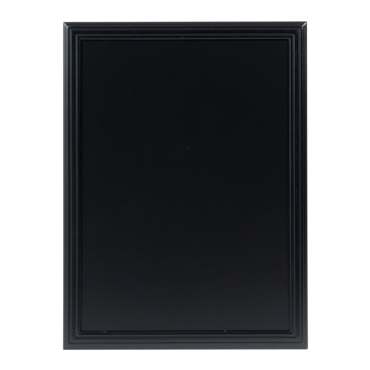 Lavagna da parete Universal - Finitura in legno nero laccato - Kit di montaggio incluso - 60x80cm Securit; 57x77 cm (LxH); nero