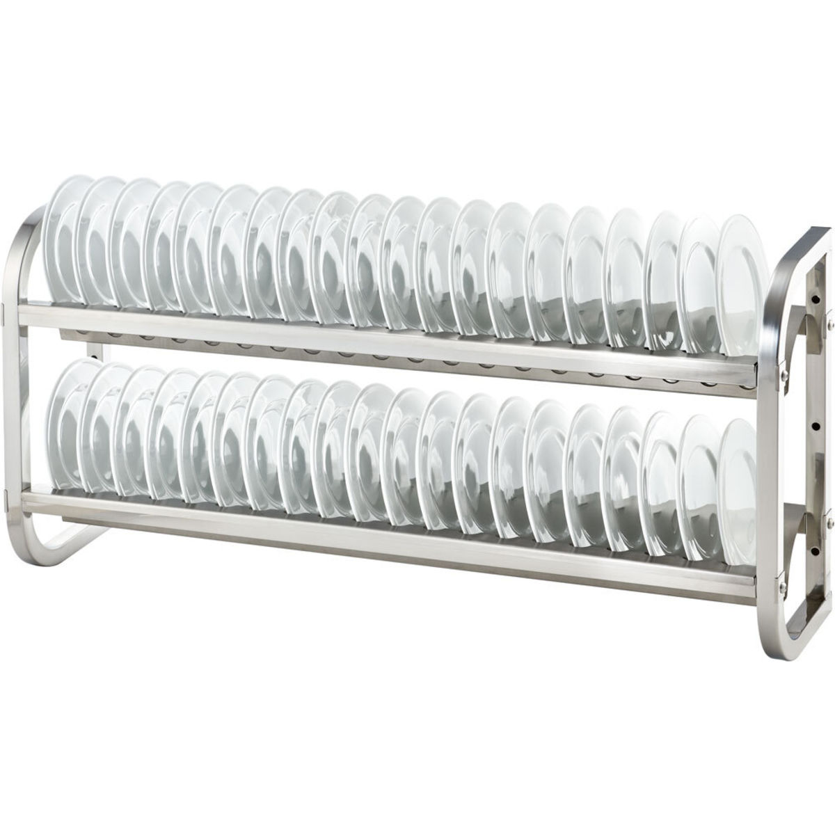 Stalgast Edelstahl Abtropf- und Lagergestell 100x50x25.5 cm (BxHxT); silber