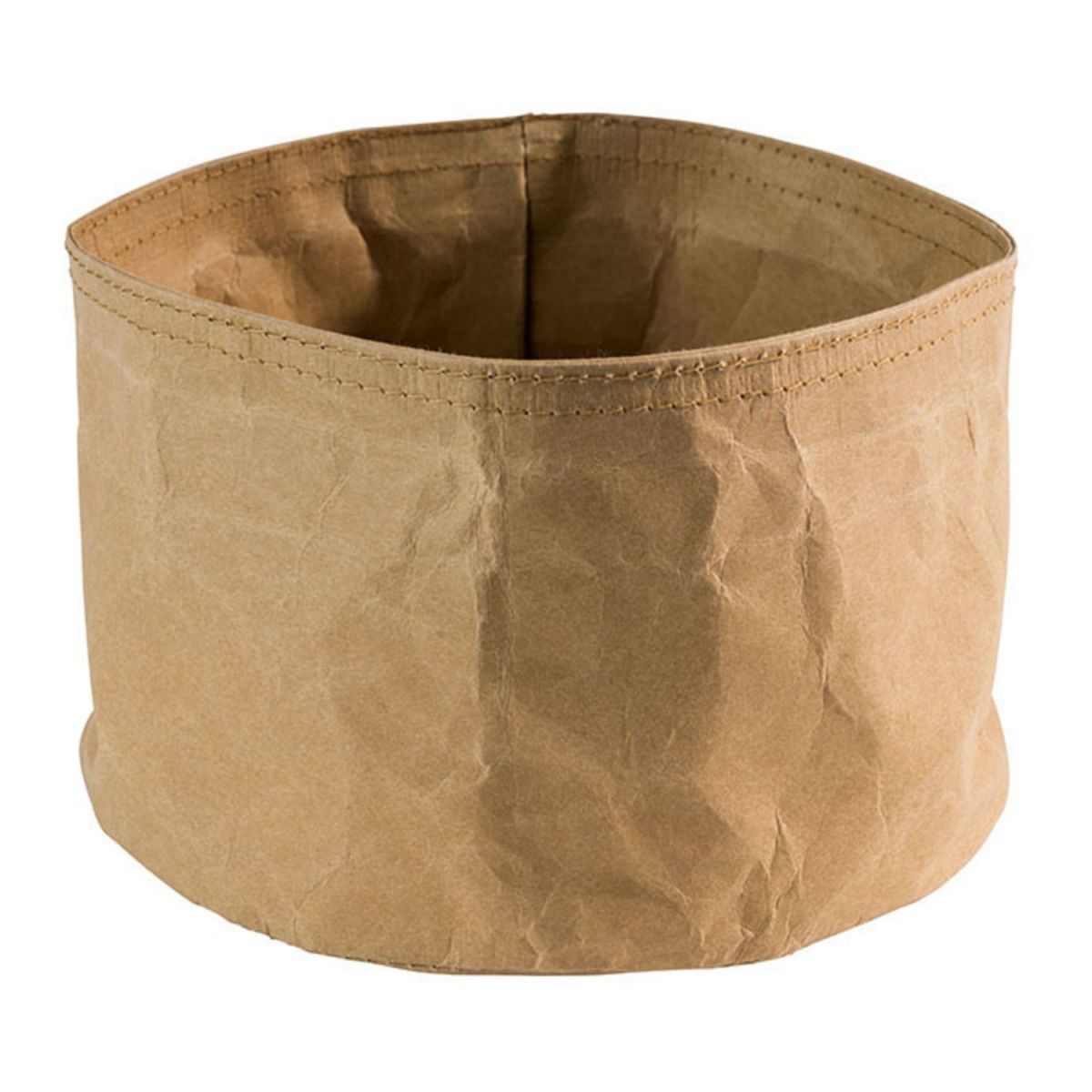 APS Brottasche, 70 % Naturfaser/30 % Kunstharz; 17x17x17x11 cm (LxBxØxH); beige; rund