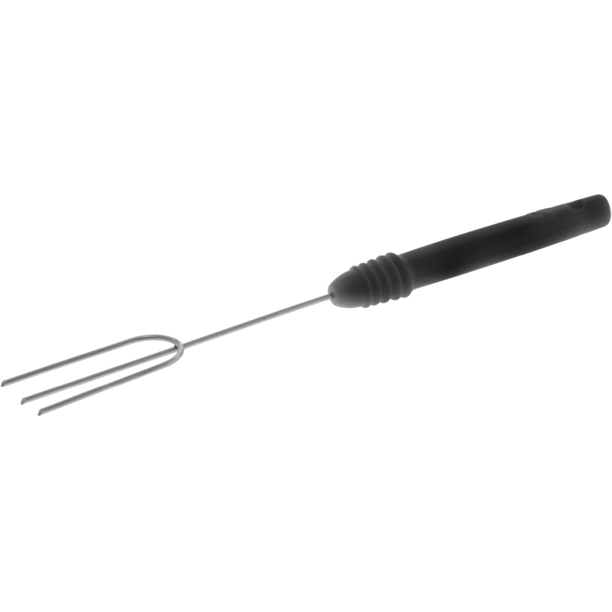 Schneider Pralinentunkgabel 3-zinkig aus Edelstahl 19 cm (L); schwarz
