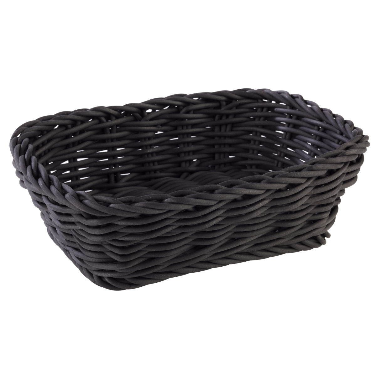 APS Korb PROFI LINE, Polypropylen, eckig 19x13x6 cm (LxBxH); schwarz; rechteckig