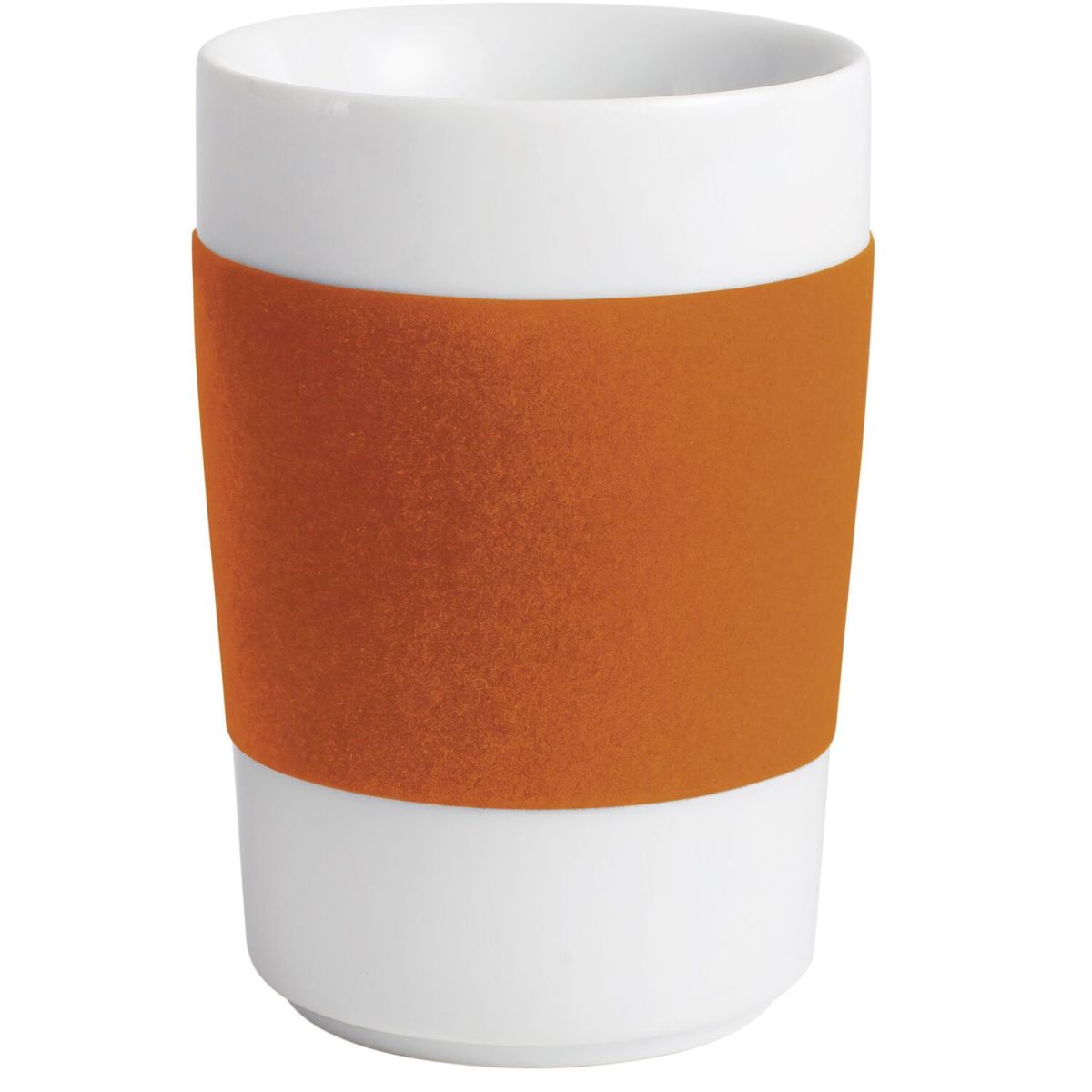 Kahla Maxi-Becher touch! 370 ml, 7.7x11.3 cm (ØxH); orange; rund