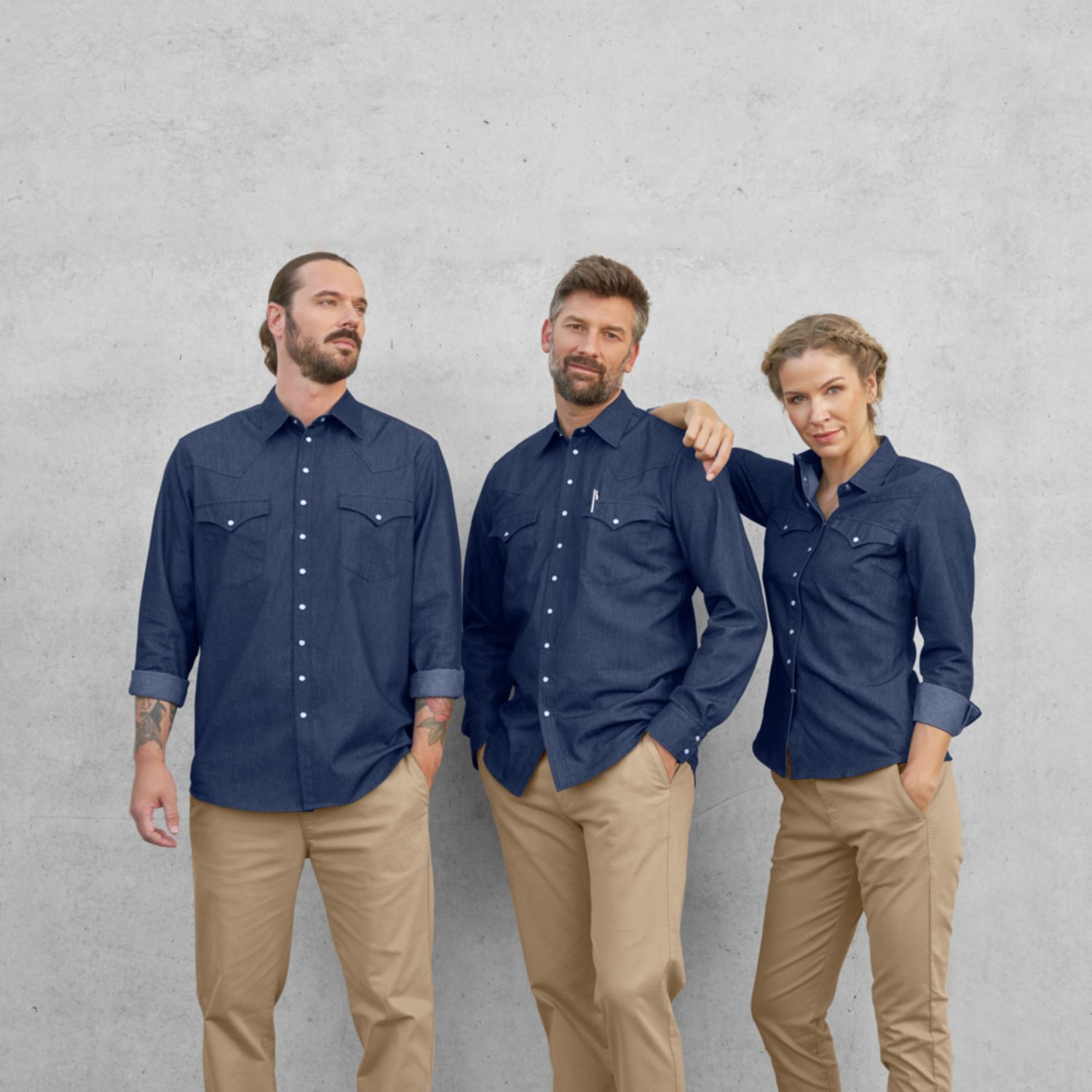 Camicia e camicetta in denim Ryan