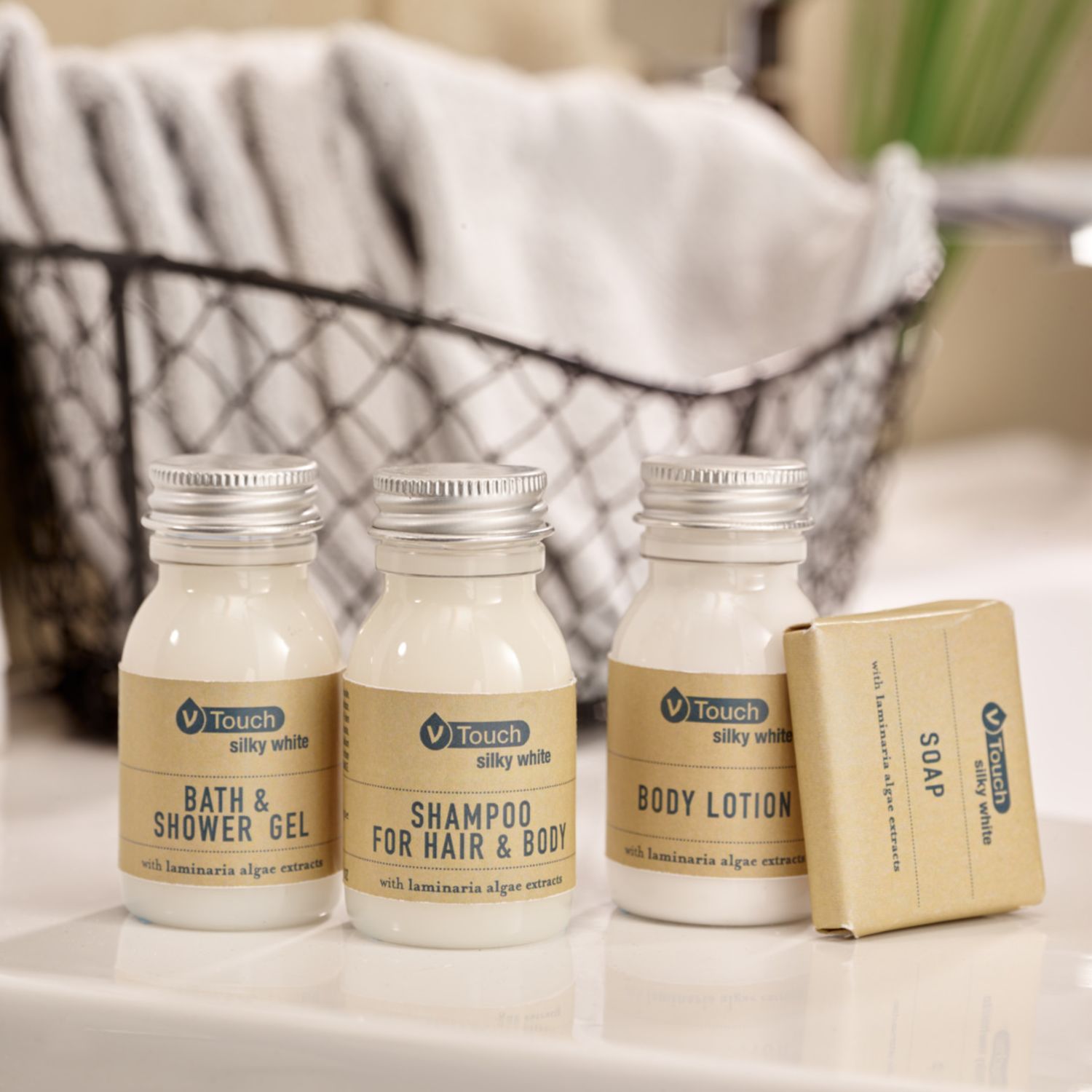 Hotelkosmetik-Serie Silky White