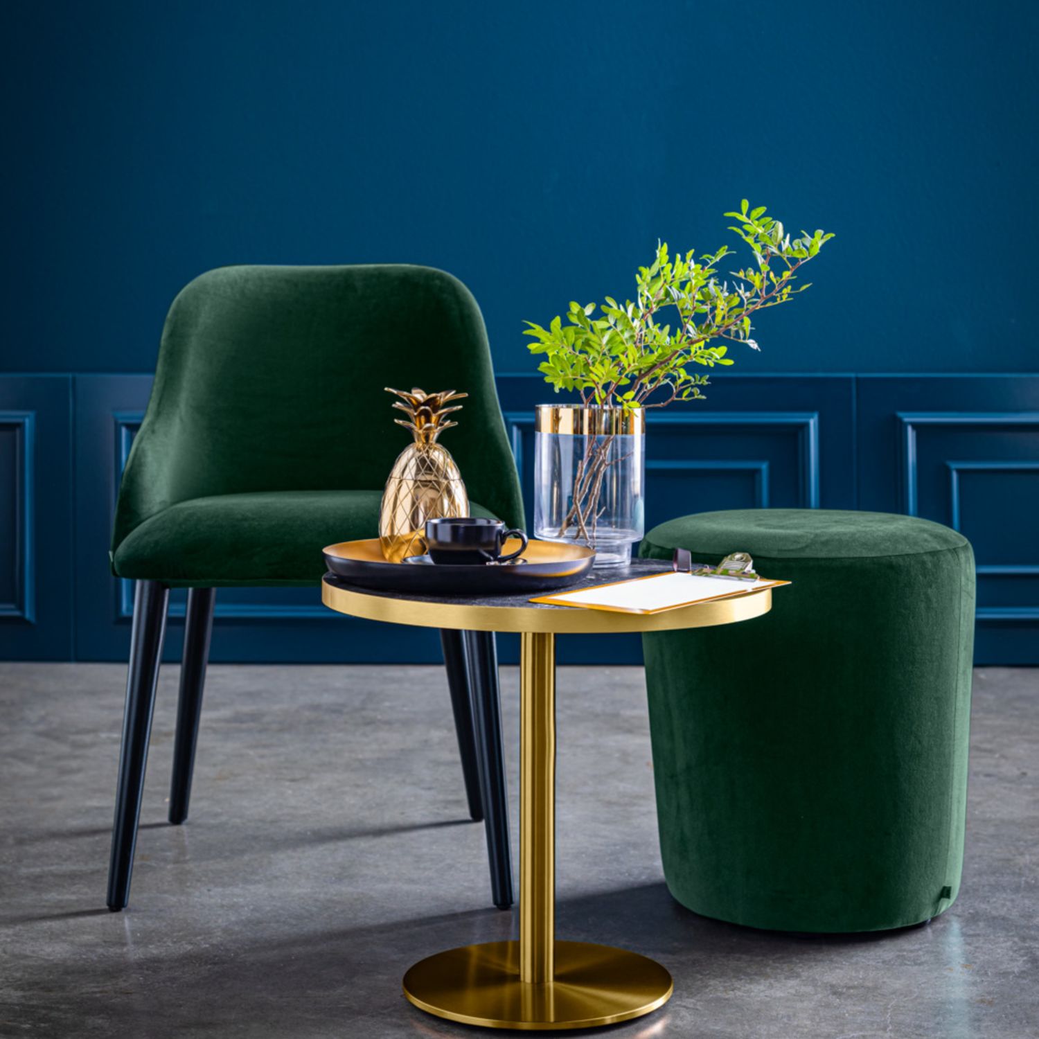 Table bases Orio angular