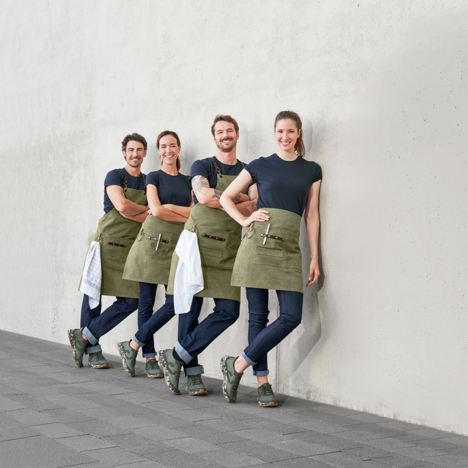 Schürzen-Serie Canvas
