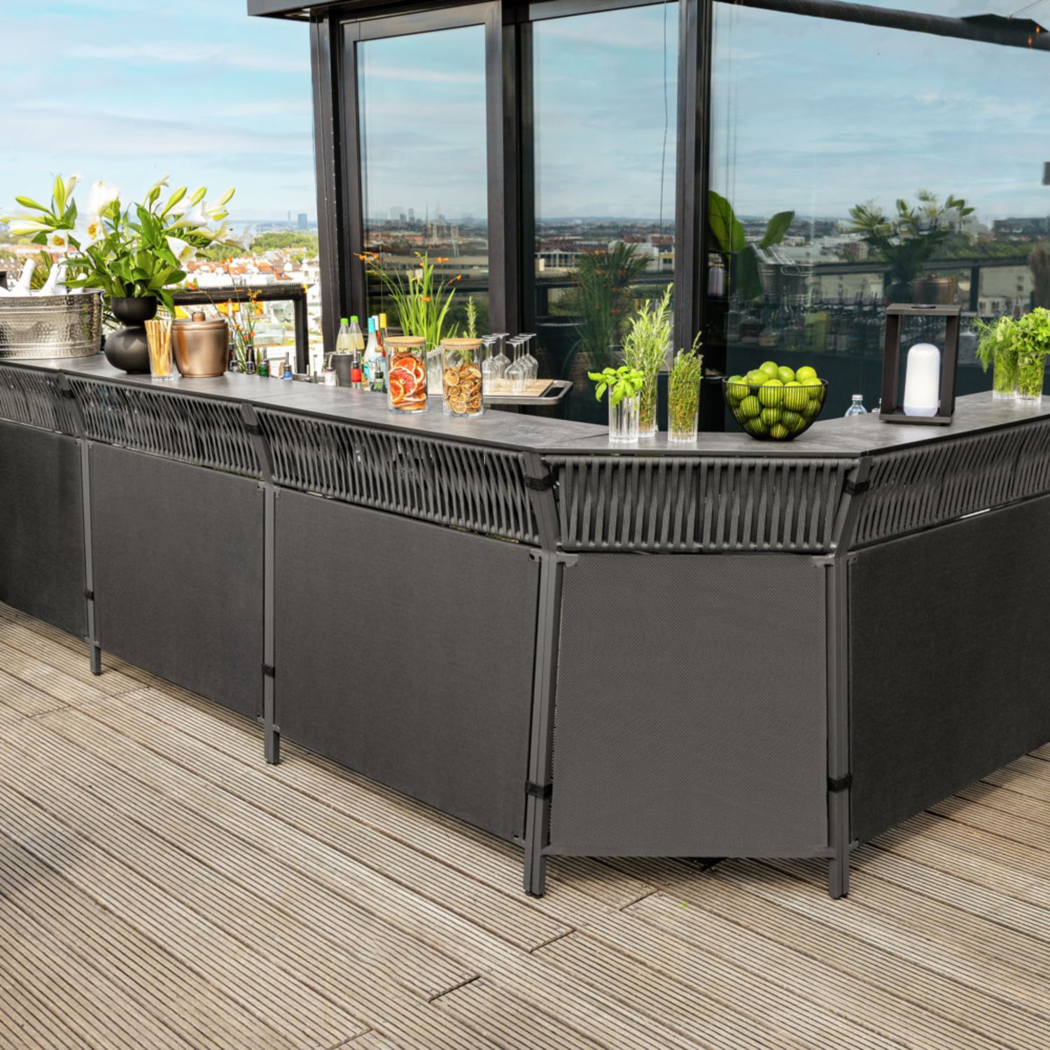 Outdoorbar-Serie Baruba