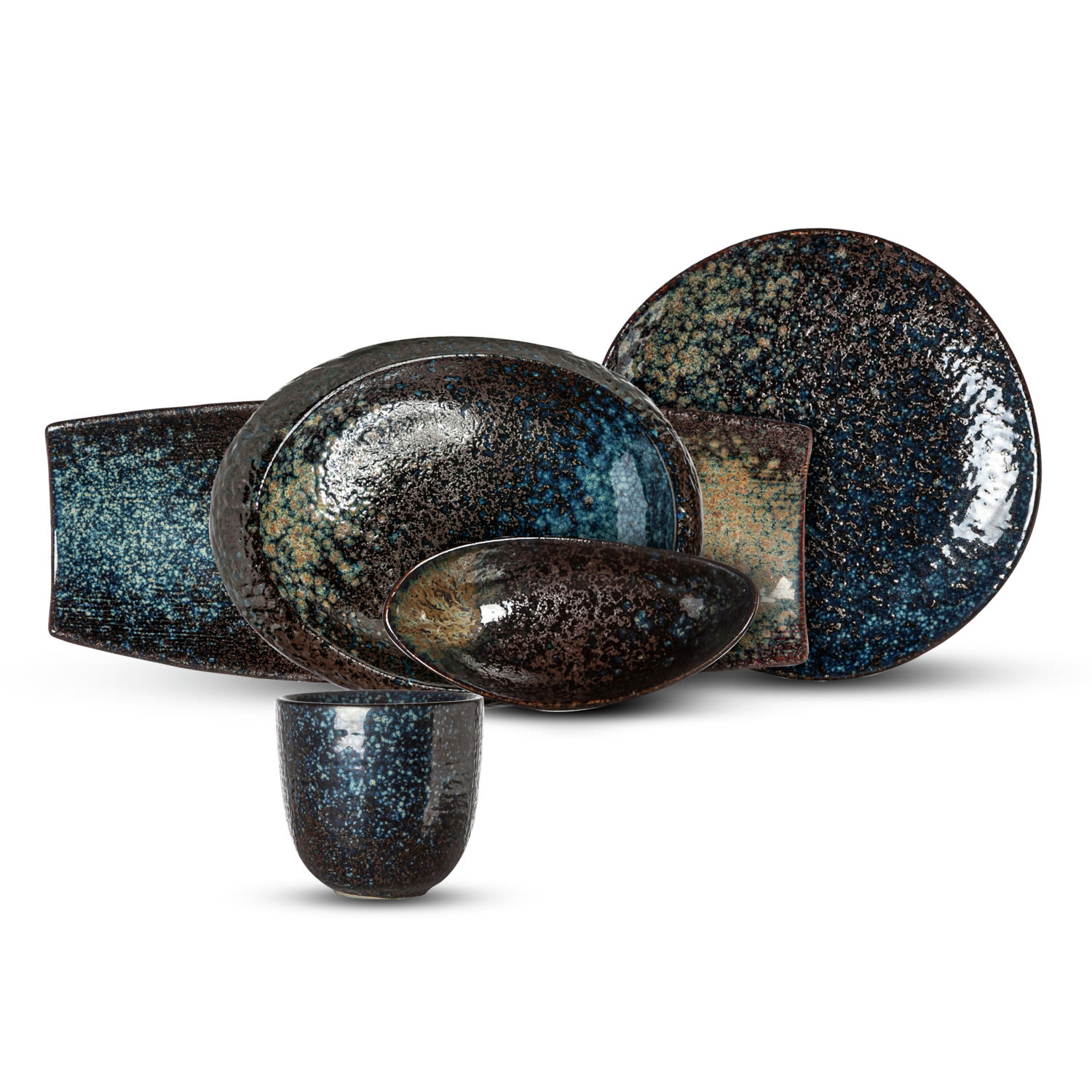 Porzeleinen serie Black yoru