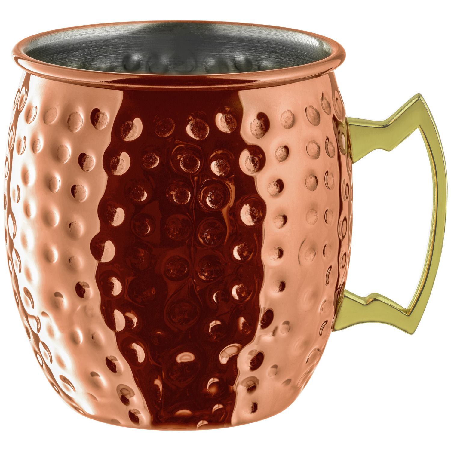 Vezato Bicchieri Moscow Mule [500ml] - Bicchieri in rame martellato con  cannucce - Set Moscow Mule fatto a mano [4 pezzi] - Bicchieri in acciaio  inossidabile per Moscow Mule : : Casa e cucina