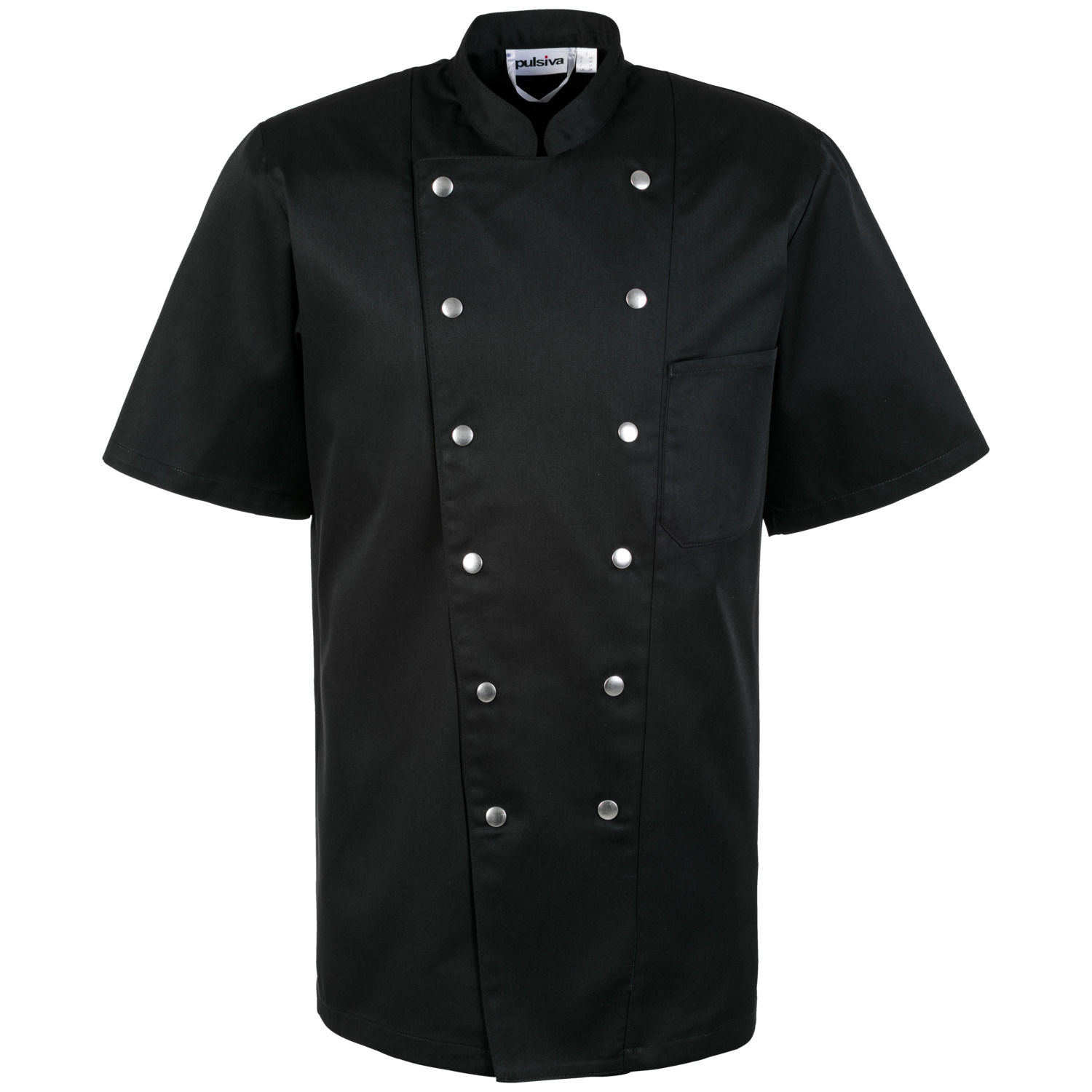 Veste de cuisine homme Diego manches courtes LUSINI
