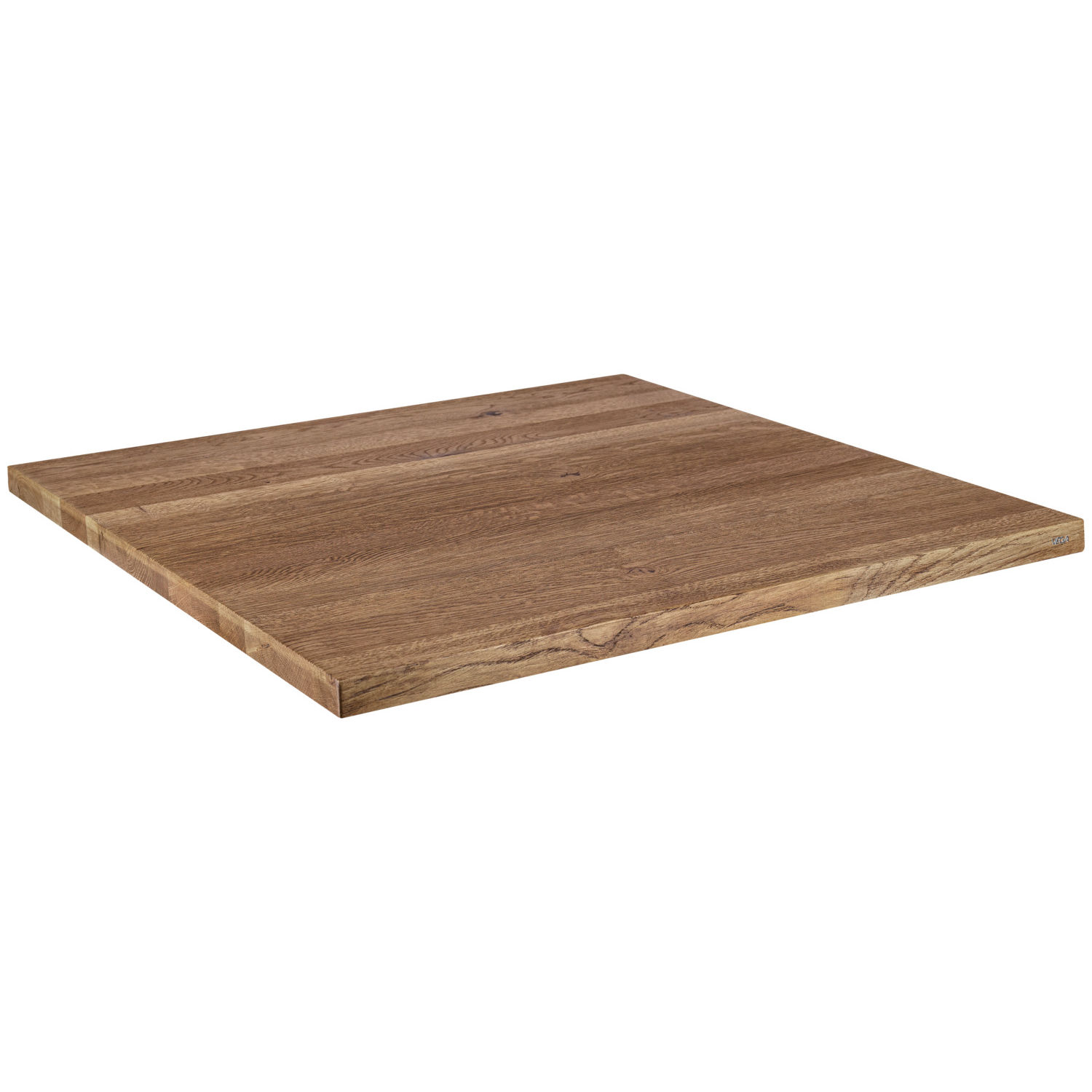 Dressoir activering Denken Massief houten tafelblad Torres vierkant