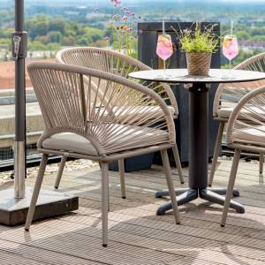 Outdoor-HPL-Tischplatte Lift