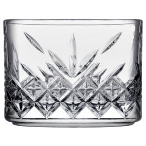 Glass bowl Timeless square