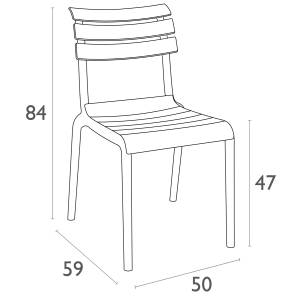 Chair Helen without armrests