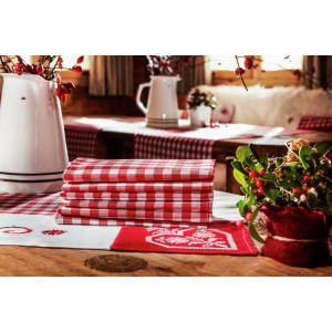 Napkin Chatelete chequered