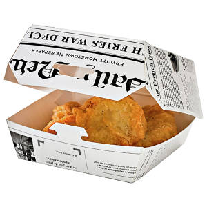 Burger box Newspaper