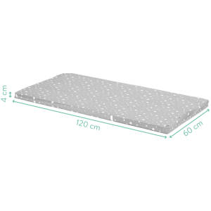 Matelas pour lit parapluie Bambina  LUSINI Matériel pour  l'hôtellerie-restauration