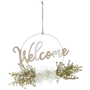 Decorative hanger Welcome