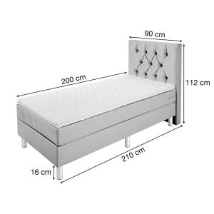 Box spring bed Premium...