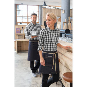 Apron Nando denim 60x100 cm