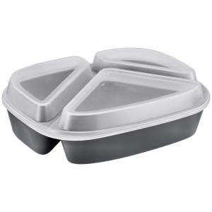 Reusable menu box 3-geteilt
