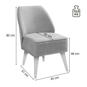 Armchair Lasse fabric