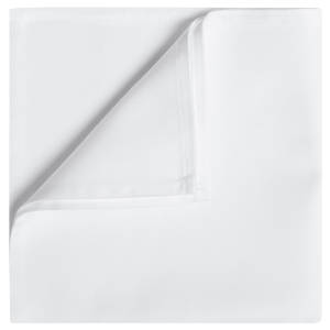 Finemark 50 ivoorkleurige servetten 40 x 40 cm in stoffen look, ideaal voor cocktail, diner of bruiloft