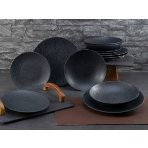 gläserset KONZEPT Gläser Set 12-teilig, 300 ml, transparent & geriffelt leonardo wassergläser