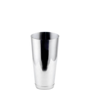 Shaker Per Cocktail In Vetro 340ml Con Ricette Incise E Coperchio Acciaio Inox, Bar Professionale Per Martini E Miscelazione - 2