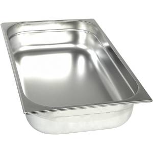 Produktbild von WAS 7023 065 Serie 70 GN-Behälter 2/3 – 1,5L Edelstahl Mit Stapelrand, 325x354x65 Mm, Chromnickelstahl