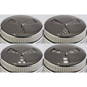 mikken 2 grandi spargispezie in acciaio inox 300 ml
