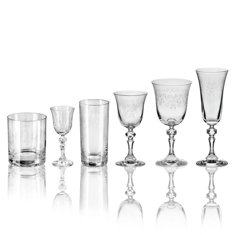 Verre en cristallin Krista Deco