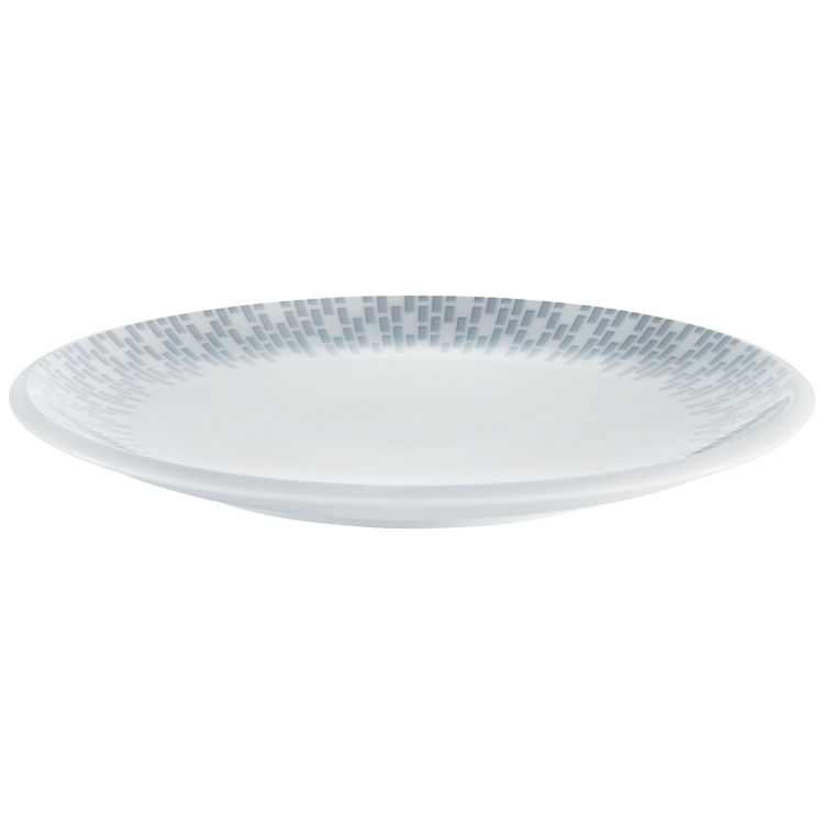Assiette coupe plate Synergy Geometric