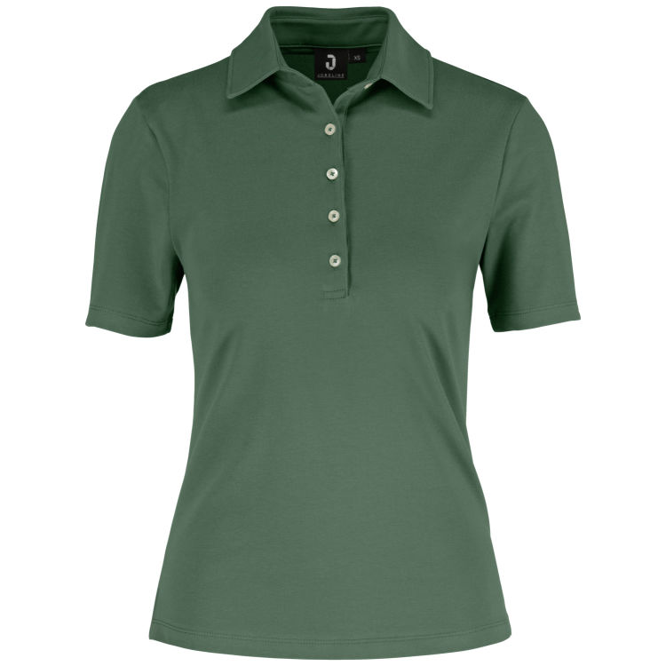 Polo femme Malme manches courtes, coupe légèrement cintrée